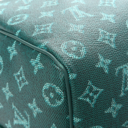 Louis Vuitton Monogram Heritage Keepall Bandouliere 50 Green 9 of 10