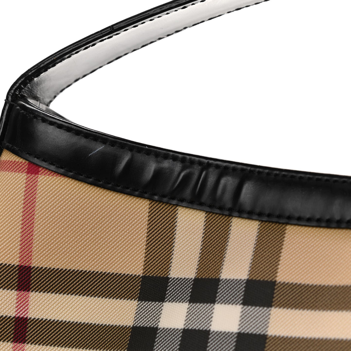 Vintage Check Shoulder Bag Black