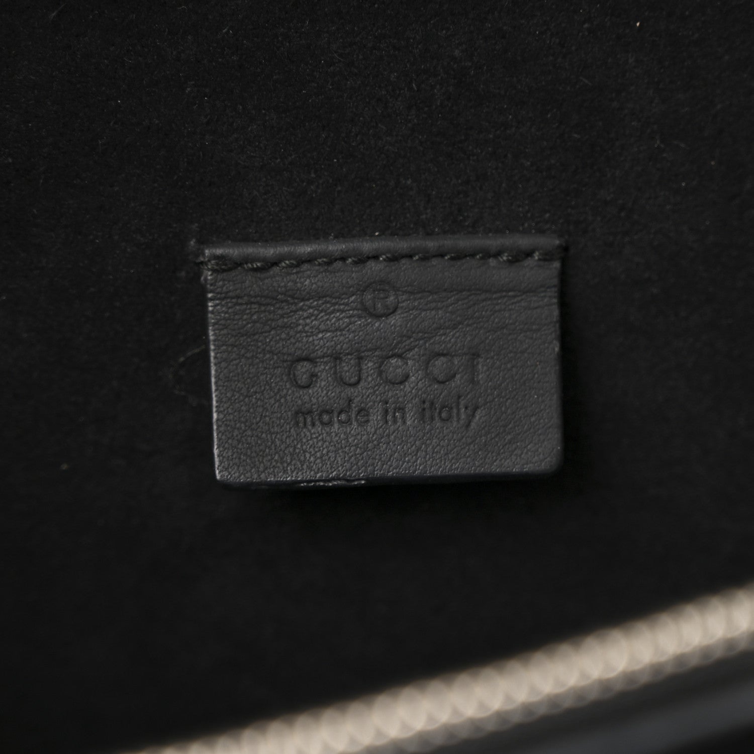 Gucci GG Supreme Monogram Crystal Small Dionysus Shoulder Bag Black 7 of 12