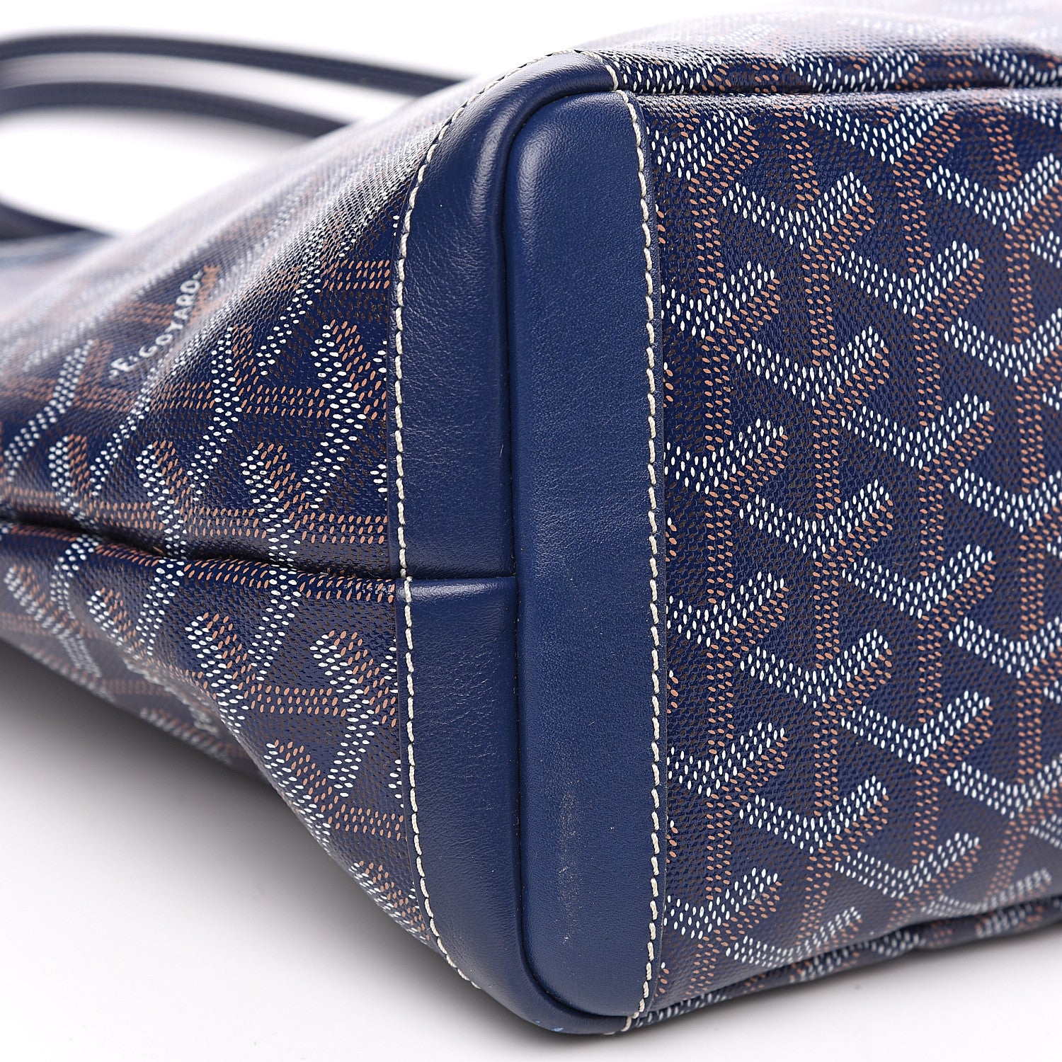Goyard Goyardine Artois PM Navy 6 of 9
