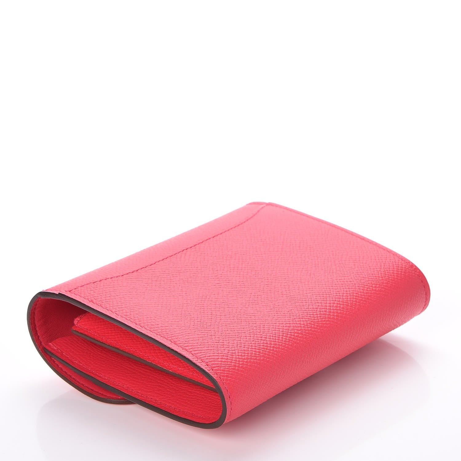 Hermes Epsom Constance Short Wallet Rose Extreme 6 of 9