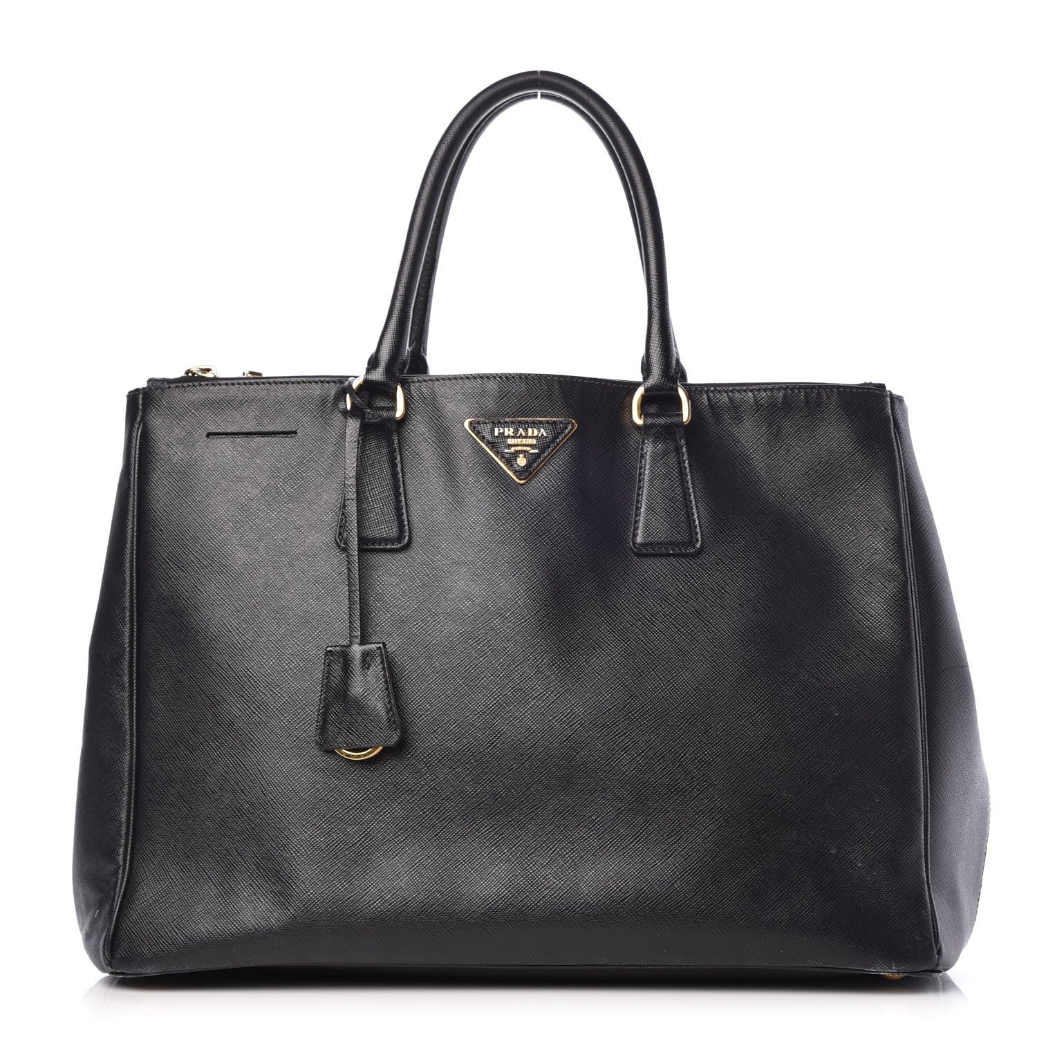 Prada Saffiano Large Galleria Double Zip Tote Black 1 of 22