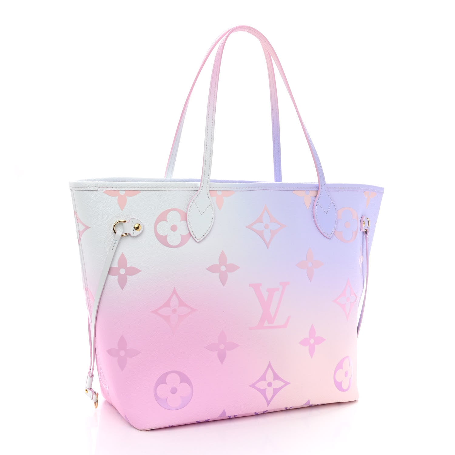 Louis Vuitton Monogram Giant Spring In The City Neverfull MM Sunrise Pastel 4 of 10