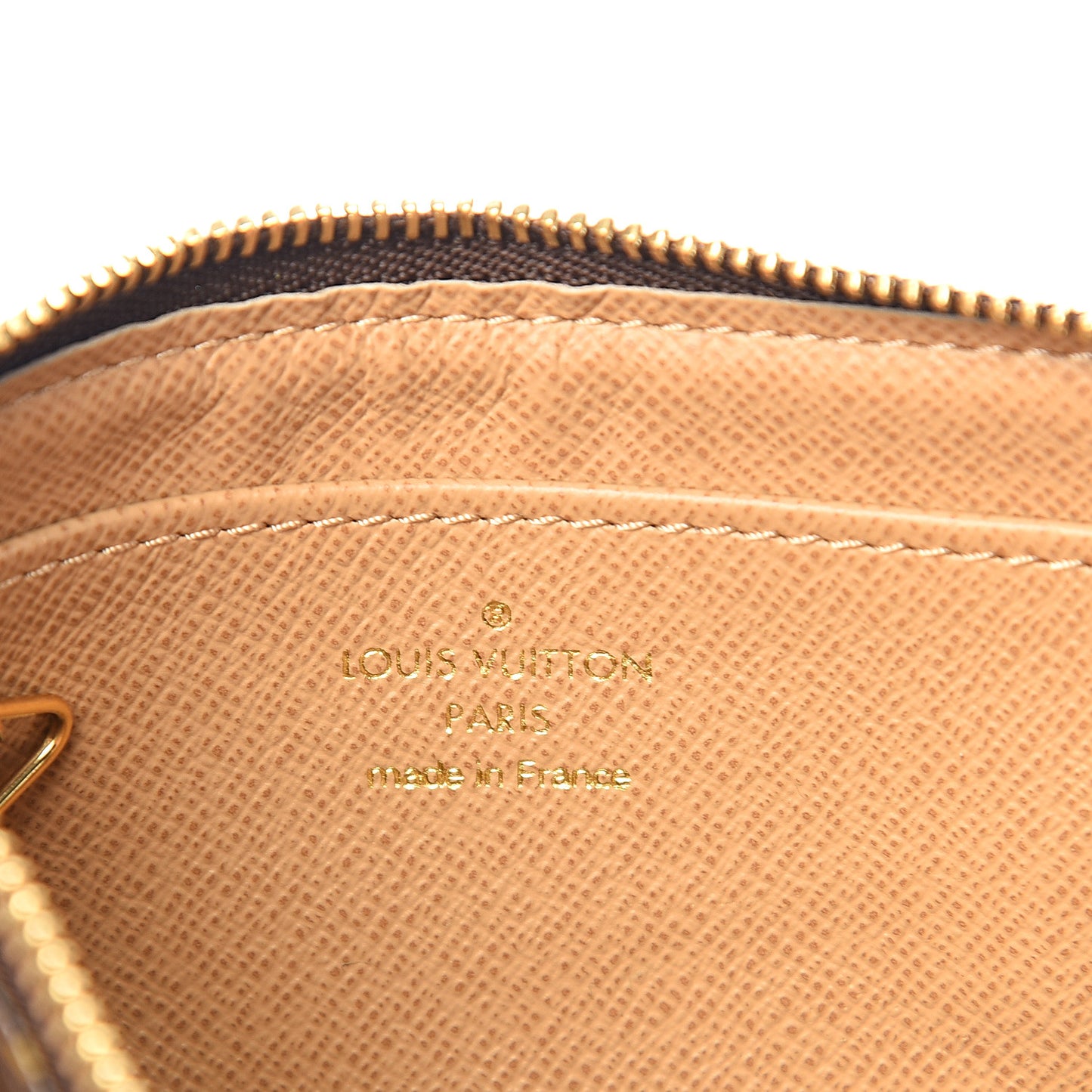 Monogram Complice Trunks and Bags Key Pouch Beige