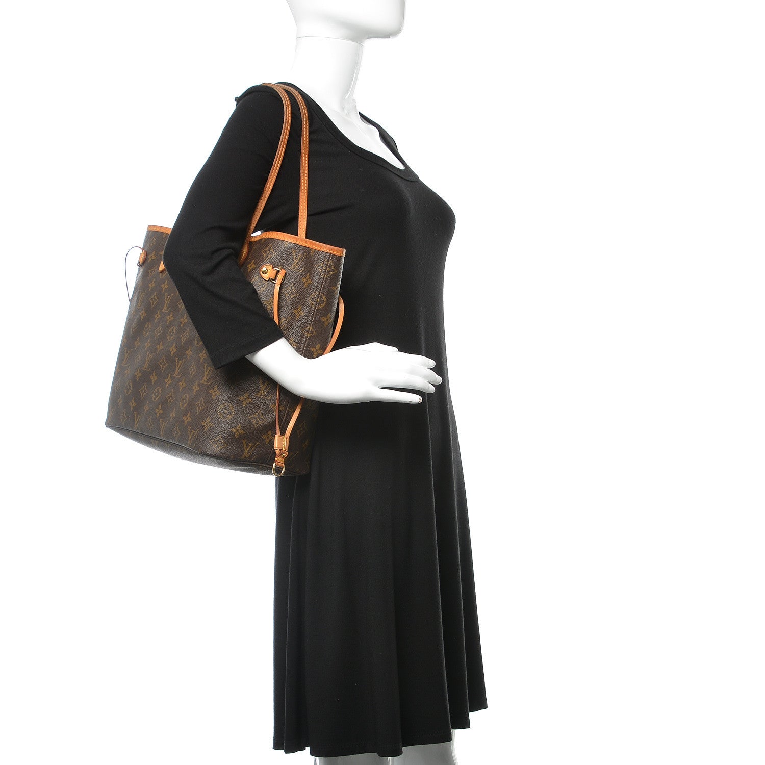 Louis Vuitton Monogram Neverfull MM 2 of 18