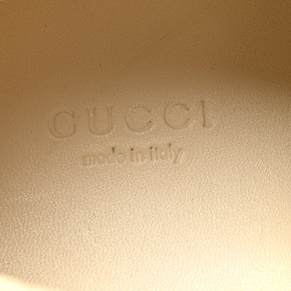 Gucci Calfskin Mouth Print Womens Rhyton Sneakers 40 Ivory 5 of 9