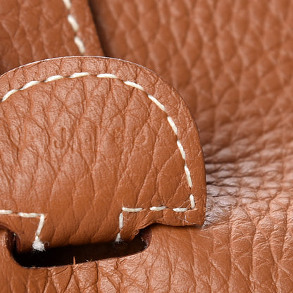 Hermes Taurillon Clemence Evelyne III PM Gold 7 of 12