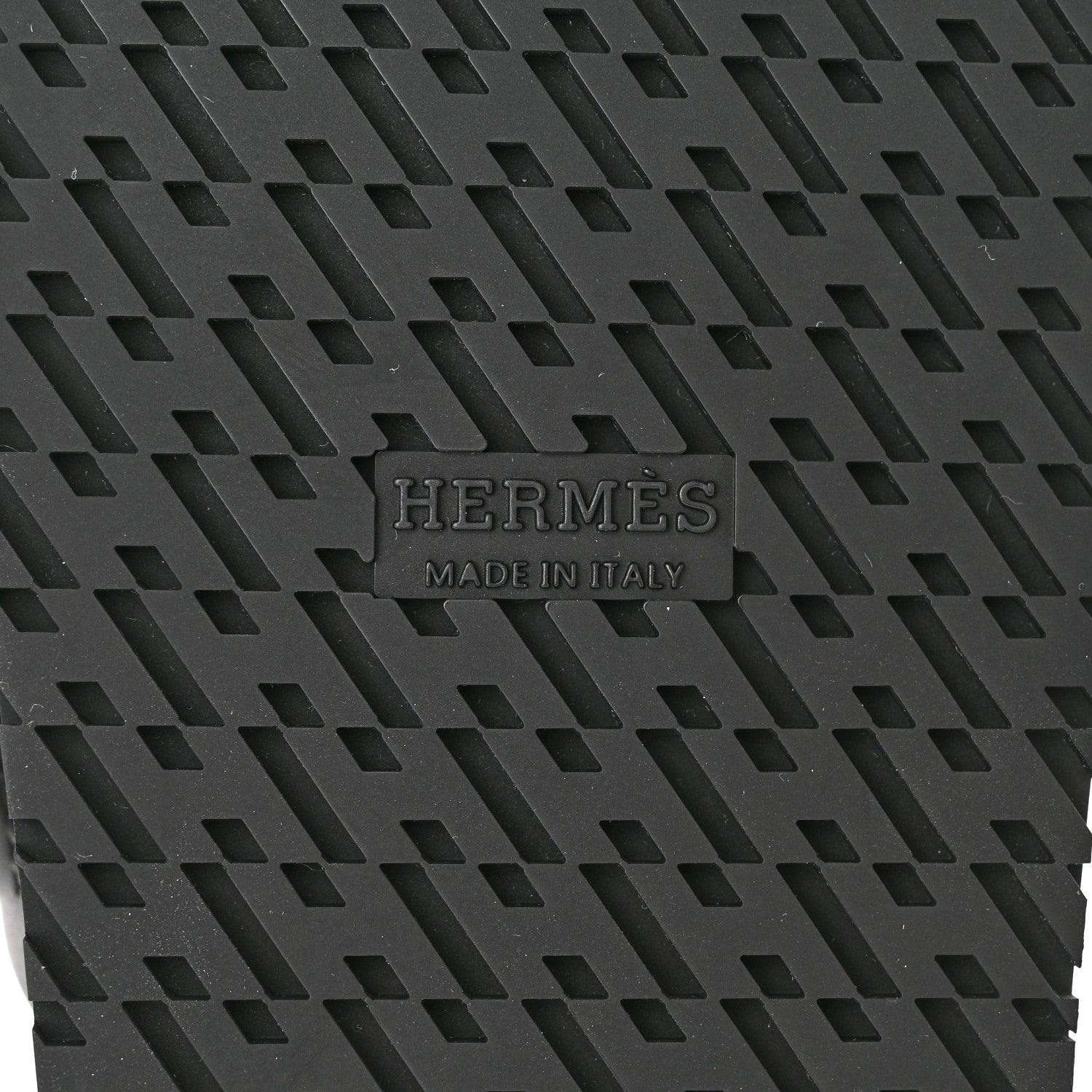 Hermes Calfskin Womens Chypre Sandals 35.5 Black 6 of 8