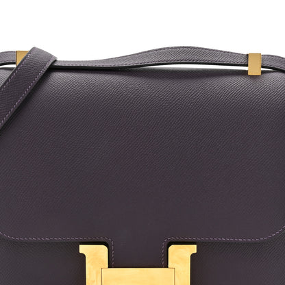 Hermes Epsom Constance 24 Raisin 9 of 14