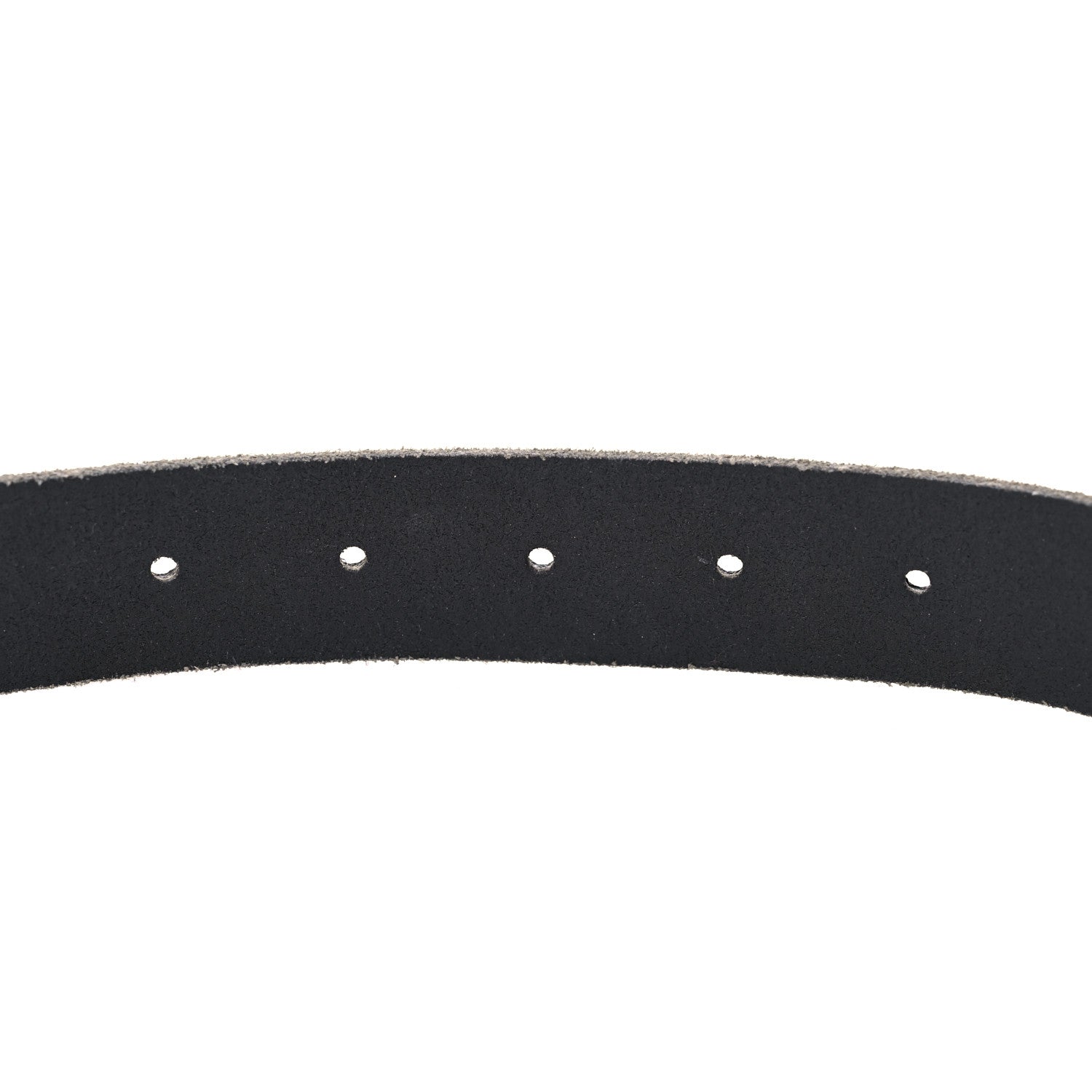 Gucci Faded Calfskin Double G 30mm Belt 85 34 Black 4 of 7