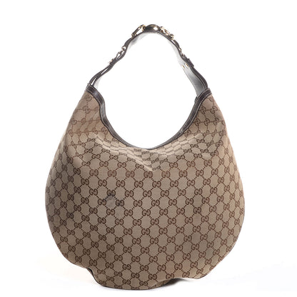 Gucci Monogram Wave Hobo Dark Brown 1 of 7