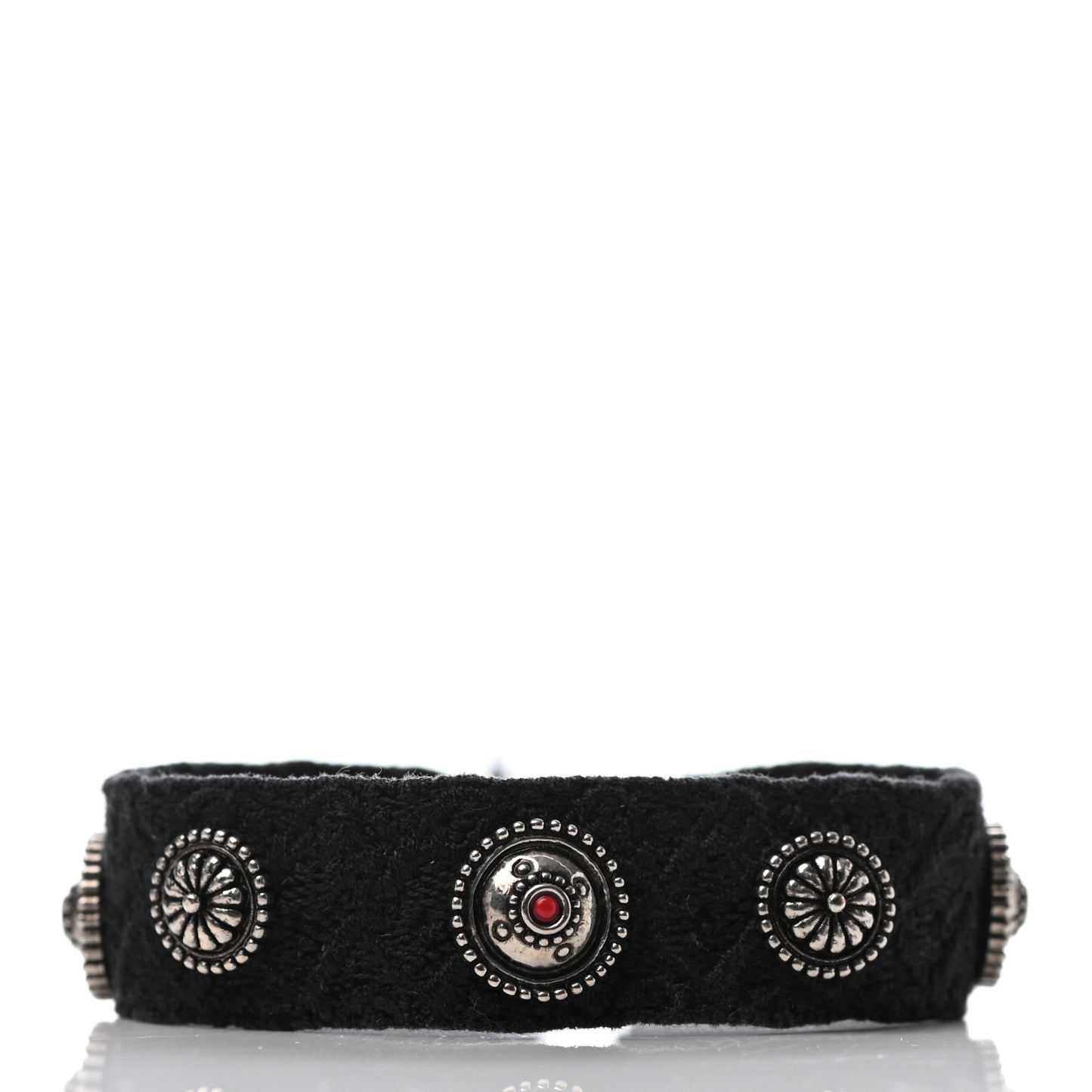 Woven Cotton J'Adior Friendship Bracelet Set Black