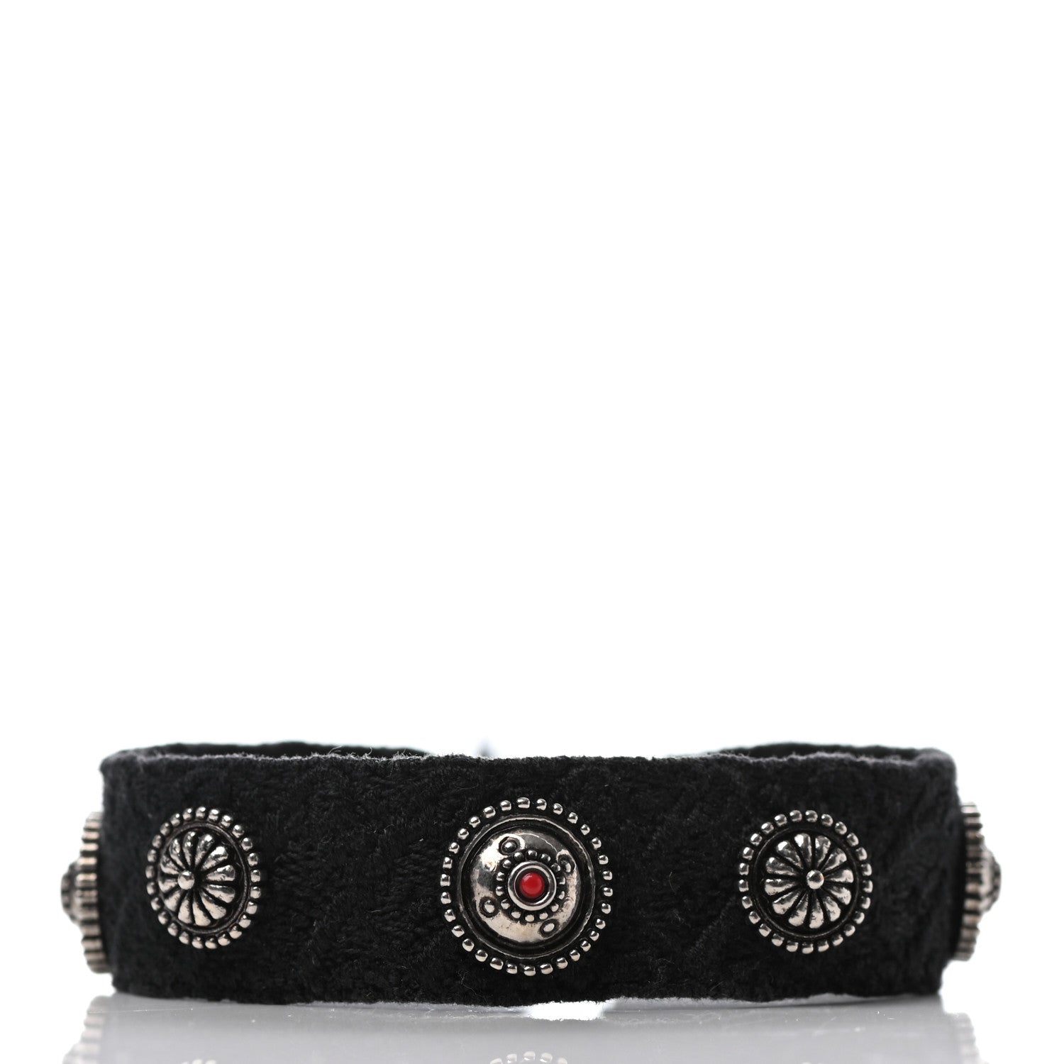 Christian Dior Woven Cotton J'Adior Friendship Bracelet Set Black 4 of 6