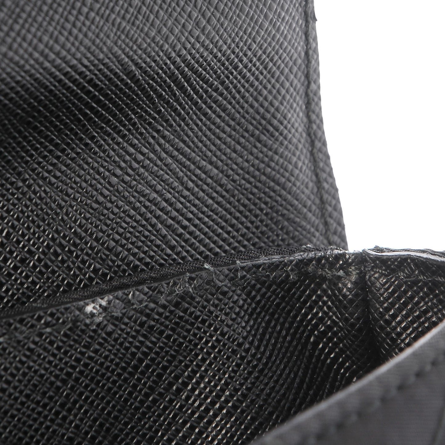 Nylon Tessuto Impuntu Quilted Flap Black