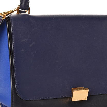 Celine Smooth Calfskin Medium Tri-Color Trapeze Ink 15 of 21