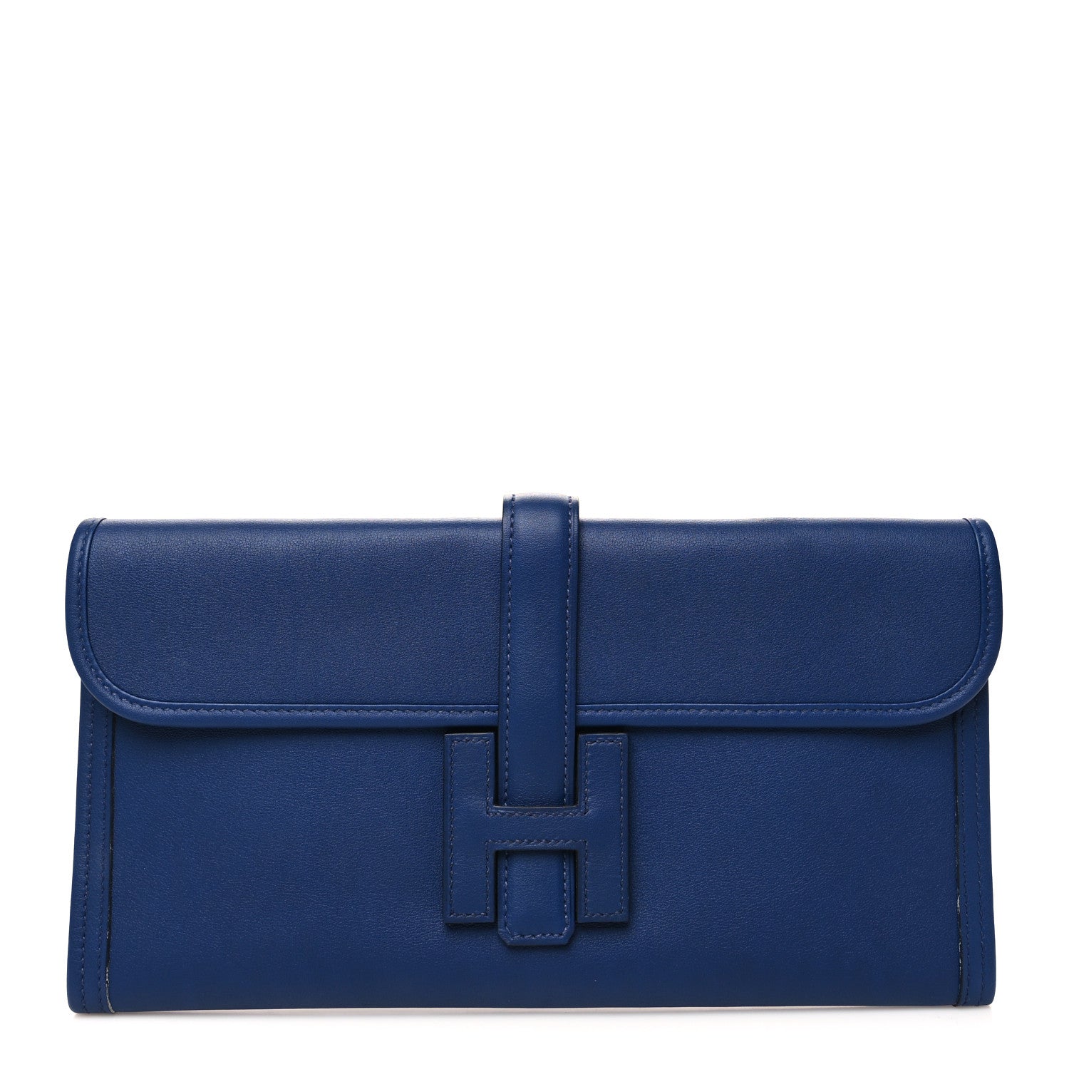 Hermes Swift Jige Elan 29 Clutch Bleu Saphir 1 of 11