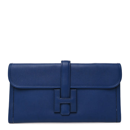 Hermes Swift Jige Elan 29 Clutch Bleu Saphir 1 of 11