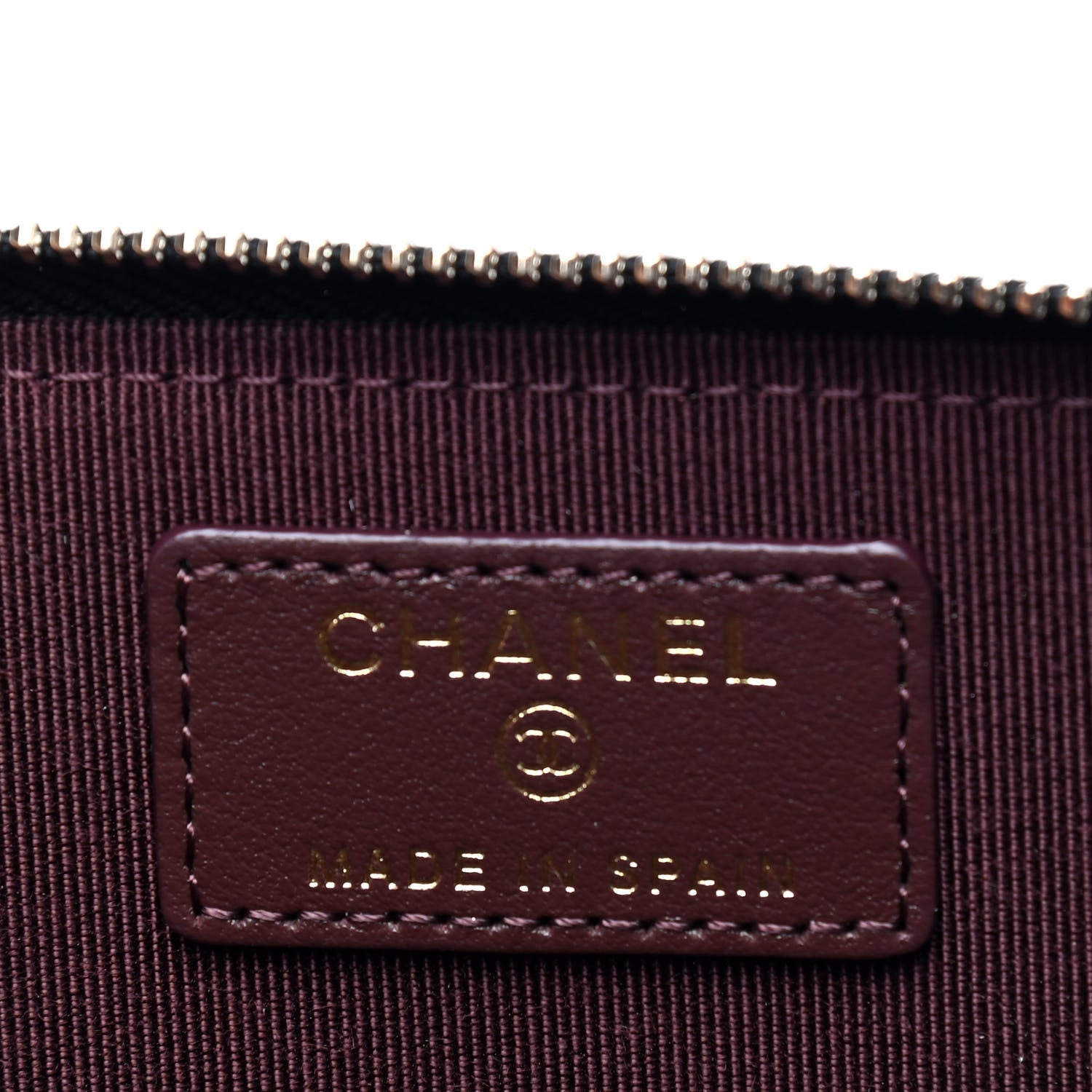 Chanel Caviar Quilted Zipped Key Holder Case Black 4 of 5