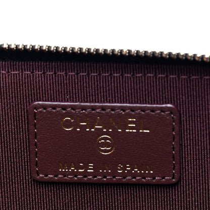 Chanel Caviar Quilted Zipped Key Holder Case Black 4 of 5