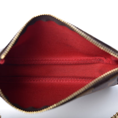 Louis Vuitton Damier Ebene Mini Pochette Accessories 5 of 7