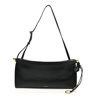 Alaia Calfskin Le Click East West Bag Black 1 of 9