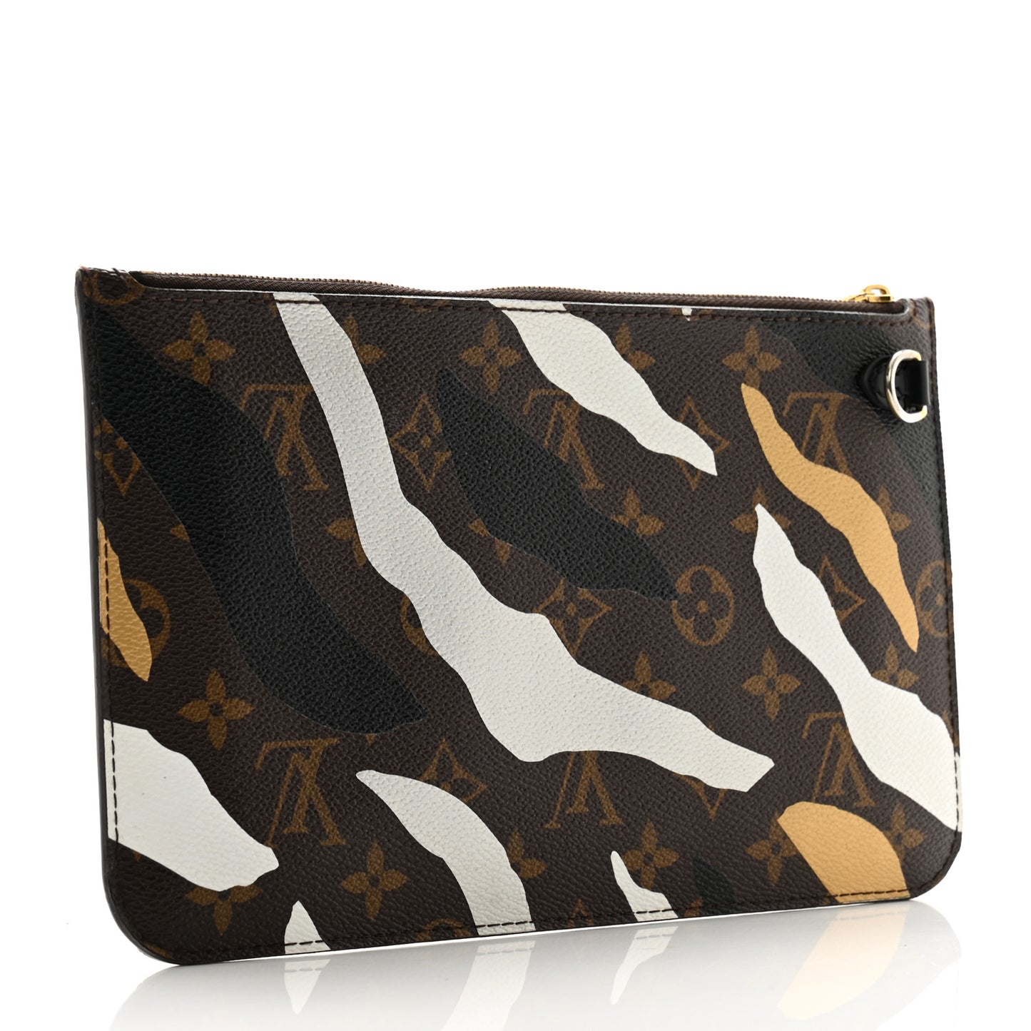 X LOL Monogram Neverfull MM GM Pochette Gold Silver