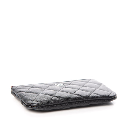 Chanel Caviar Quilted Small Cosmetic Case Black 4 of 8
