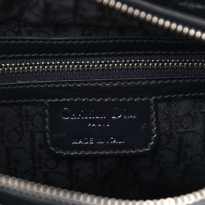 Christian Dior Patent Cannage Medium Lady Dior Navy Blue 5 of 8