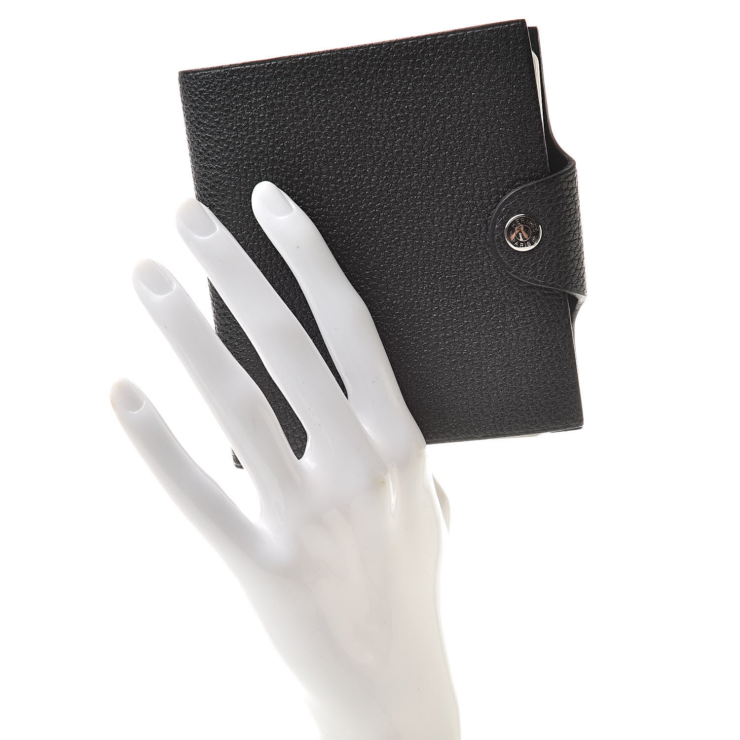Hermes Togo Ulysse Mini Notebook Black 2 of 8