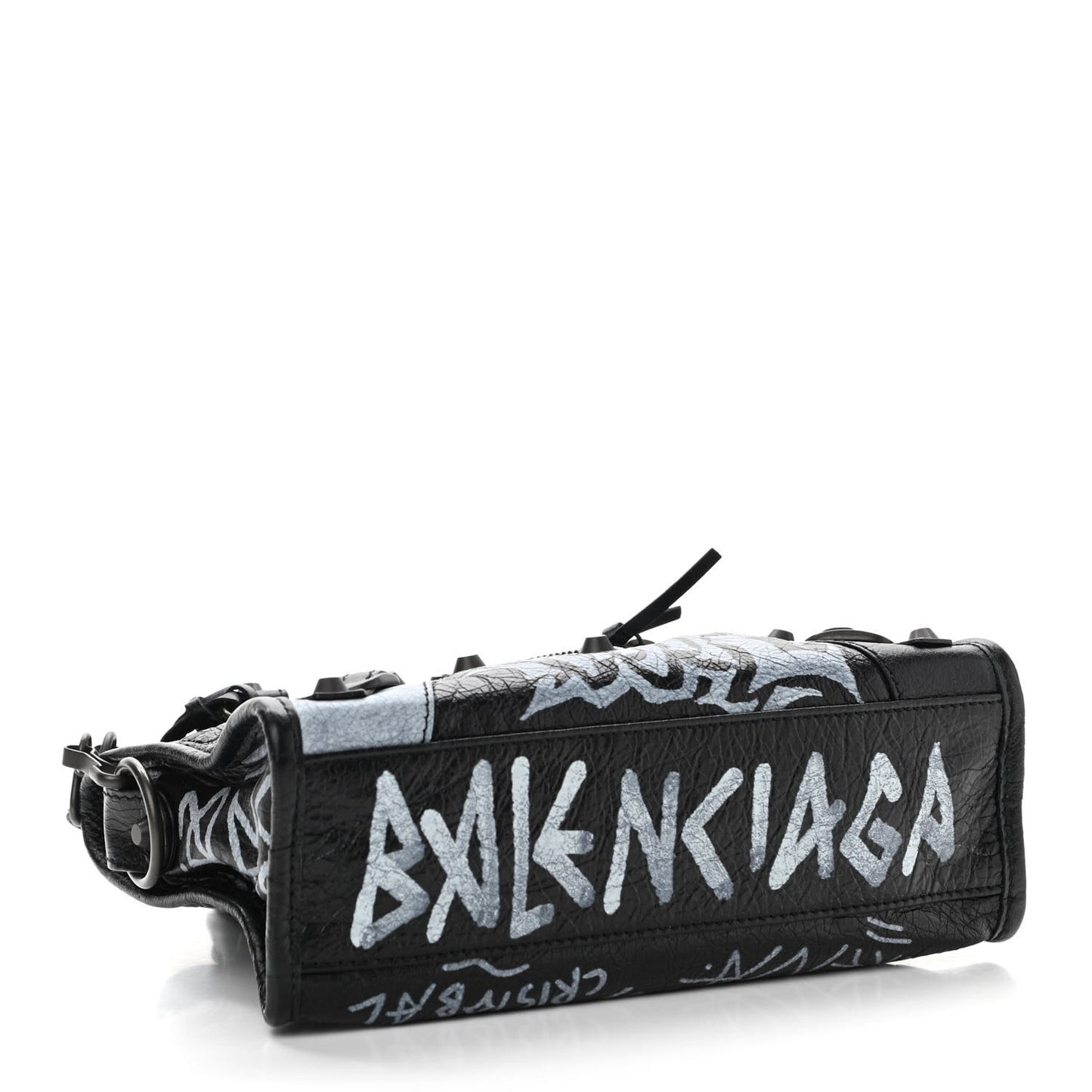 Agneau Arena Graffiti All Over Classic Hardware Mini City Black White