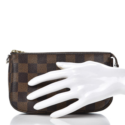 Louis Vuitton Damier Ebene Bucket Pochette Accessories 2 of 15