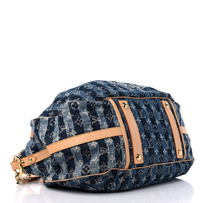 Louis Vuitton Denim Raye Cabas GM 4 of 19