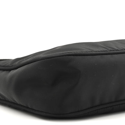 Prada Tessuto Nylon Mini Re-Edition 2000 Bag Black 9 of 10