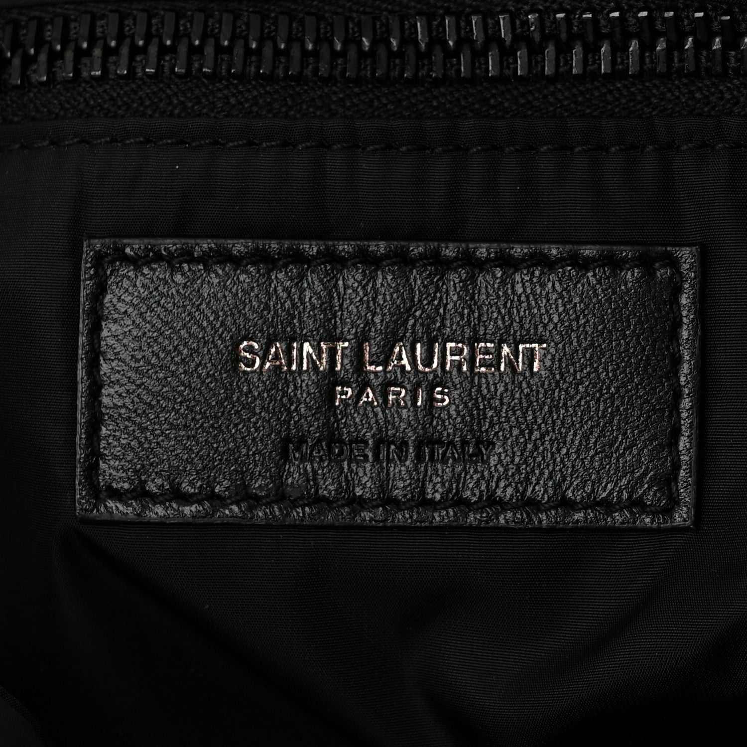 Saint Laurent Econyl Nylon Le 5 A 7 Hobo Black White 6 of 10