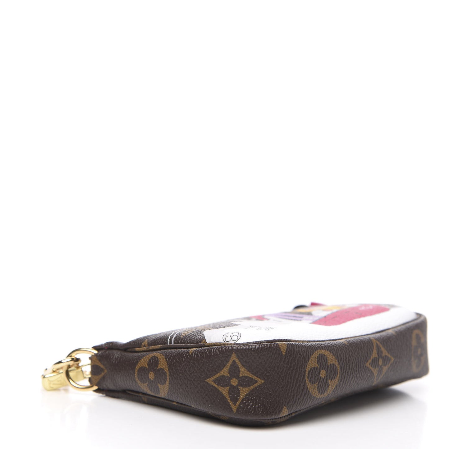 Monogram 2019 Christmas Animation Mini Courchevel Pochette Accessories Fuchsia