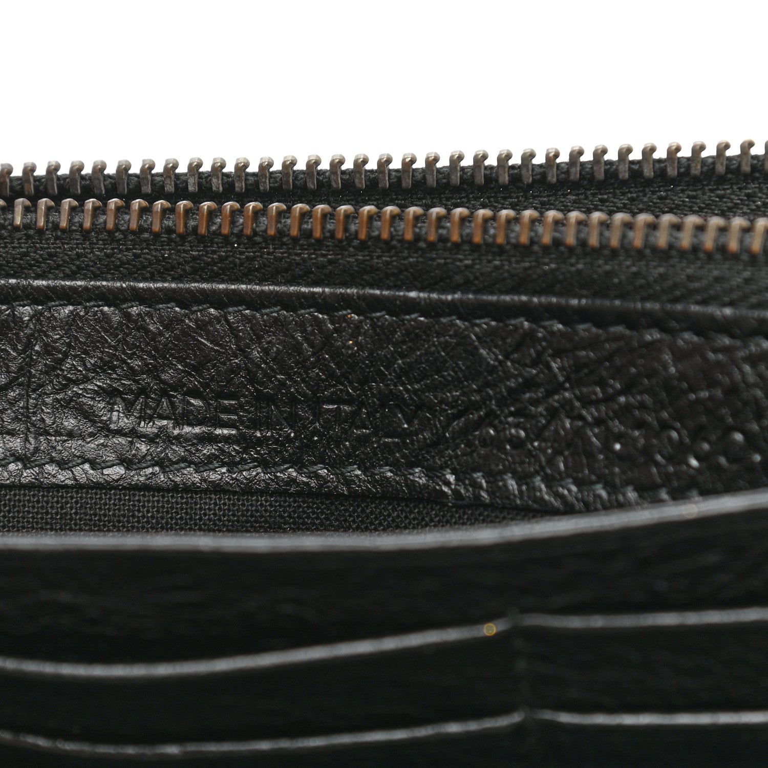 Balenciaga Agneau Classic Hardware Graffiti Money Wallet Black Multicolor 7 of 8