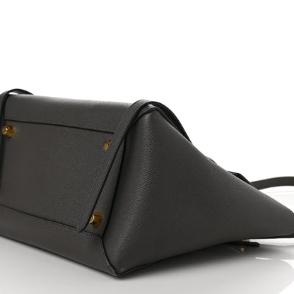 Celine Grained Calfskin Mini Belt Bag Grey 9 of 15
