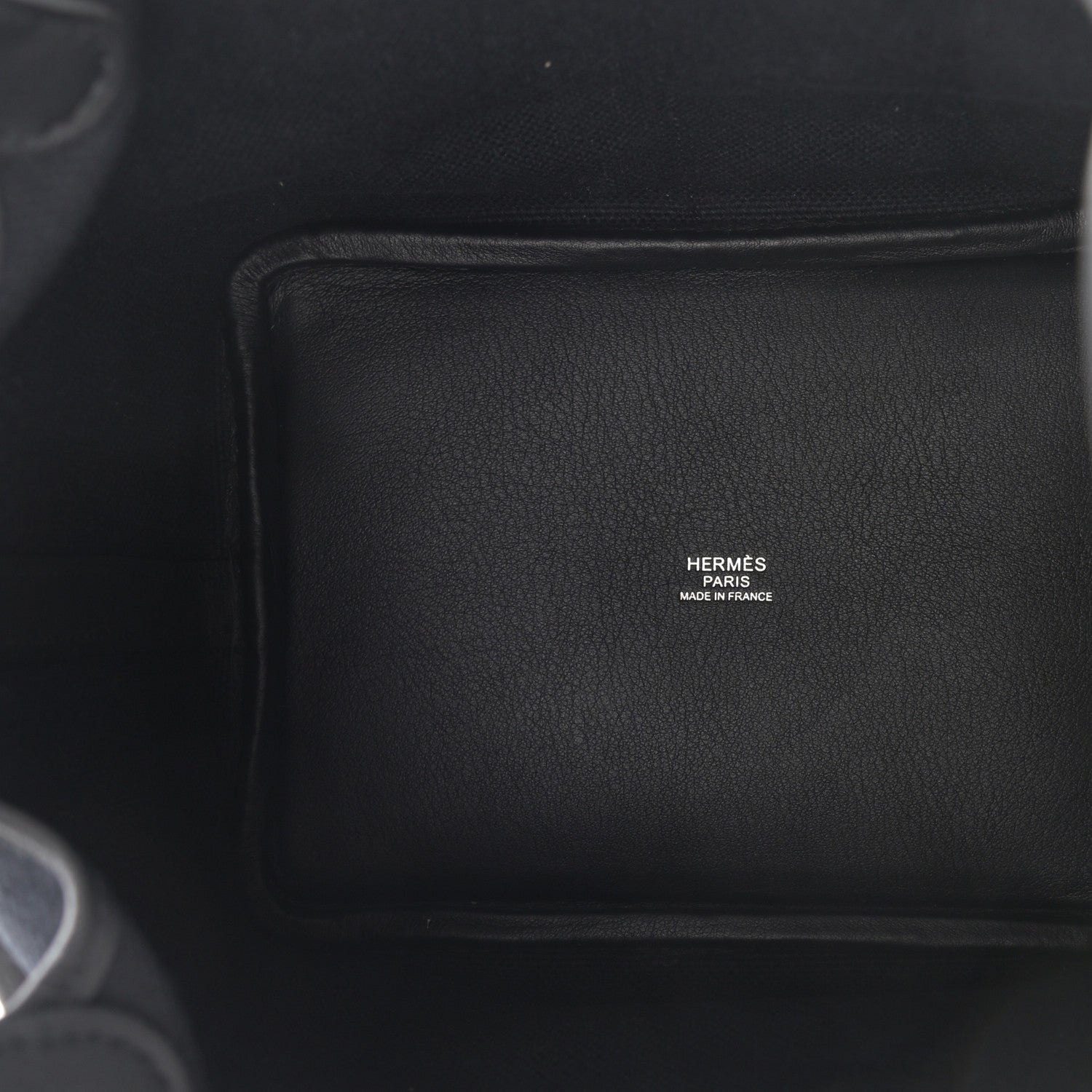 Hermes Toile Goeland Swift Cargo Picotin Lock 18 Black 5 of 13