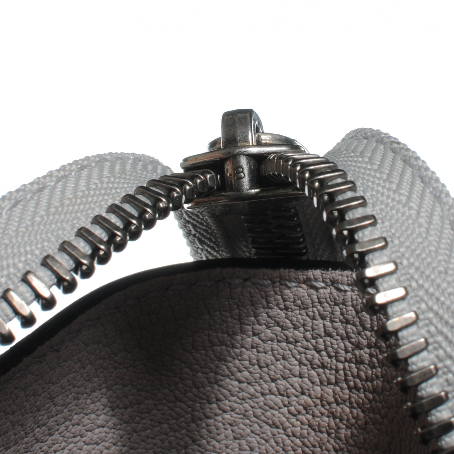 Celine Palmelato Leather Mini Luggage Bag Light Grey 6 of 10