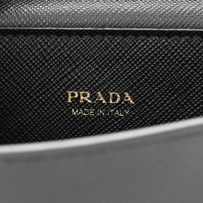 Prada Saffiano Metal Oro Phone Case Black 7 of 12