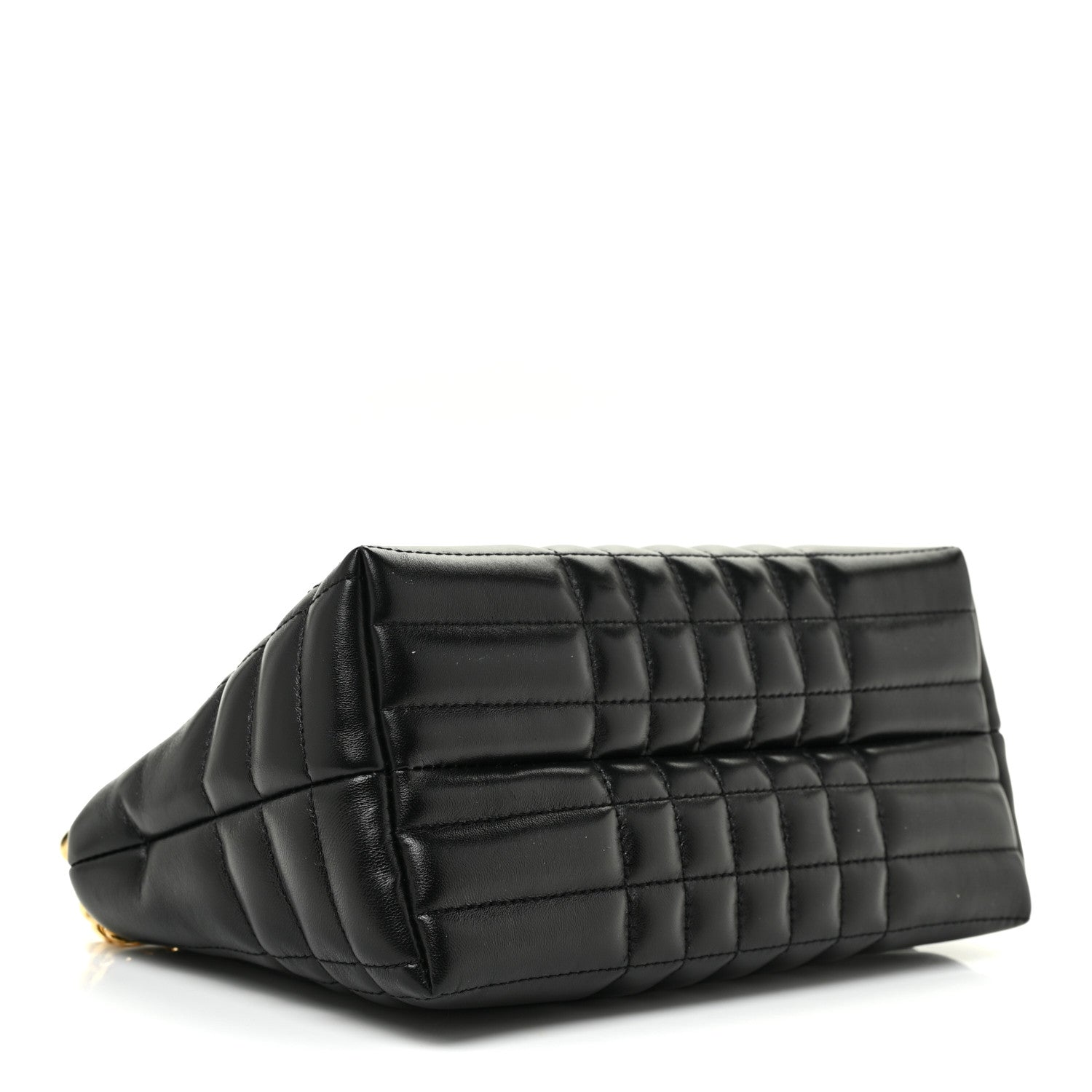 Burberry Calfskin Quilted Small Lola Zip Black 4 of 10