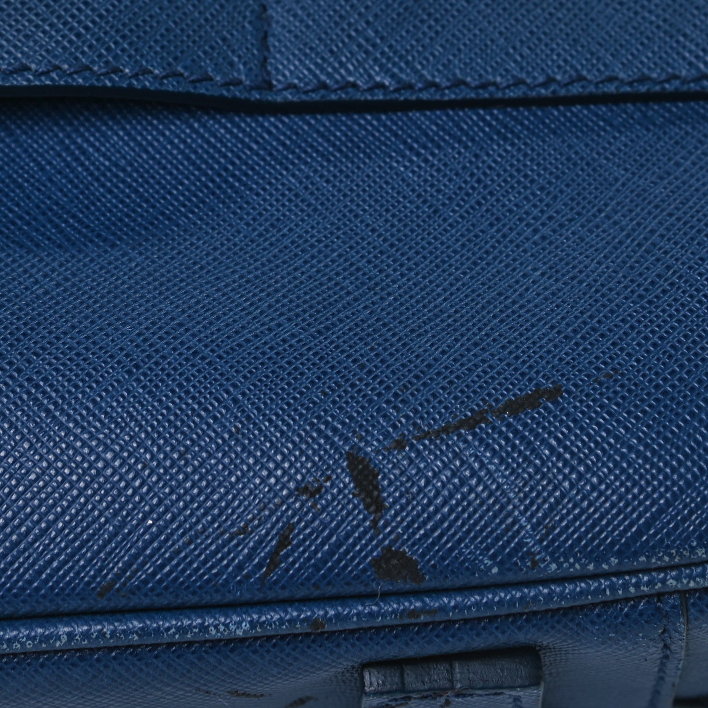 Saffiano Travel Briefcase Bluette
