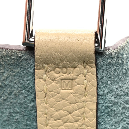 Hermes Taurillon Clemence Picotin 22 MM Ciel Parchemin 7 of 12