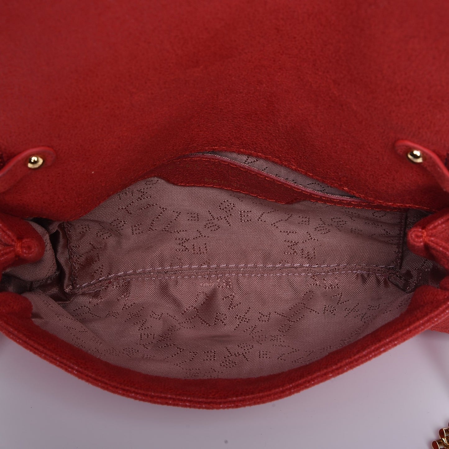 Shaggy Deer Falabella Crossbody Bag Chilli