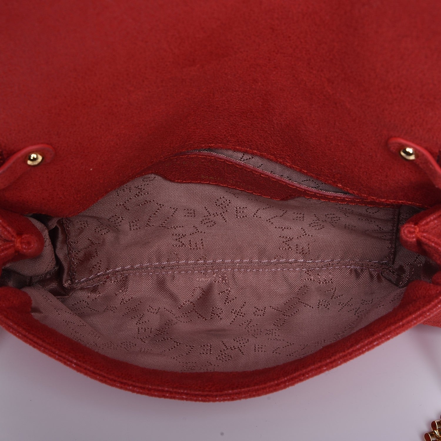 Stella McCartney Shaggy Deer Falabella Crossbody Bag Chilli 6 of 6