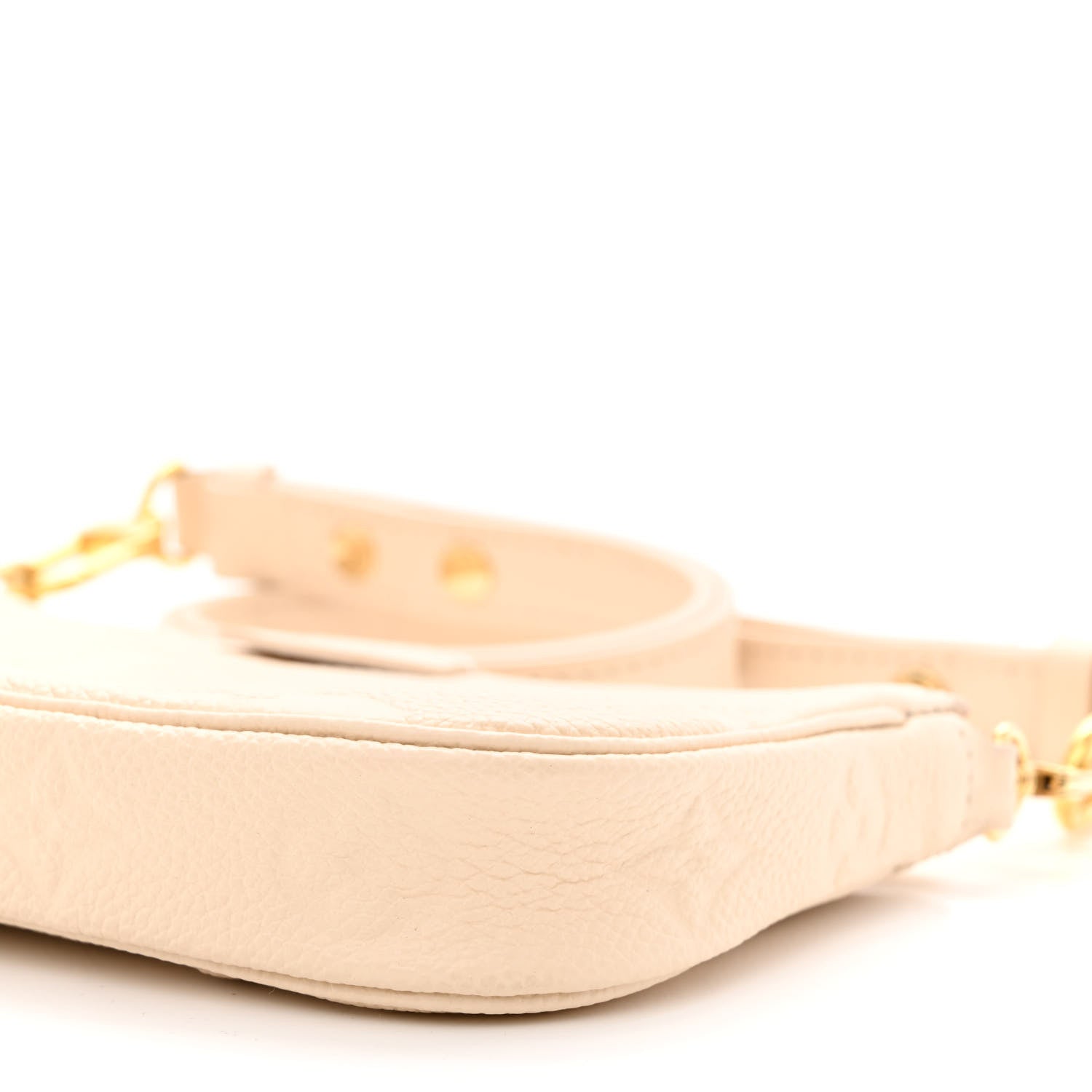 Louis Vuitton Empreinte Monogram Giant Multi Pochette Accessories Small Pochette Cream 9 of 10