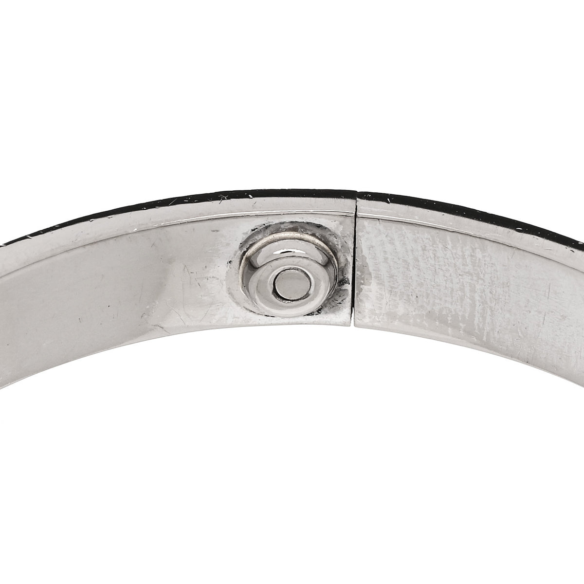 Cartier 18K White Gold LOVE Bracelet 17 8 of 10