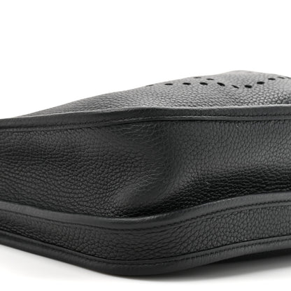 Hermes Taurillon Clemence Evelyne III PM Black 10 of 10