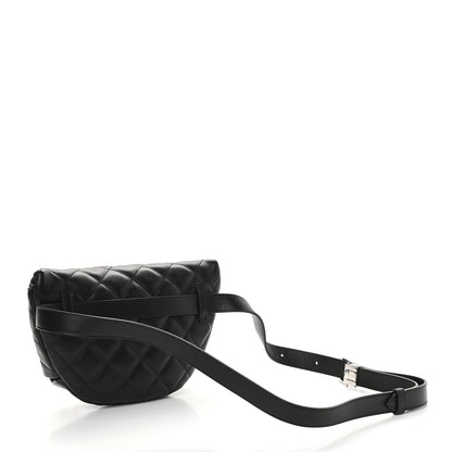 Chanel Lambskin Quilted Waist Belt Bag Black 3 of 11