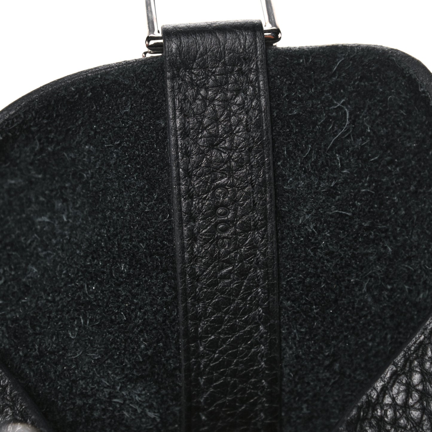 Taurillon Clemence Picotin Lock 18 PM Black